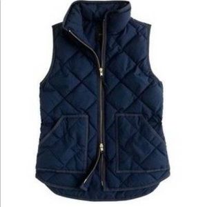 J.Crew Women’s Navy Puffer Vest